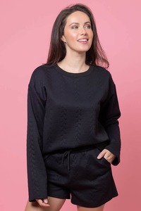 Fiona Sweater Black