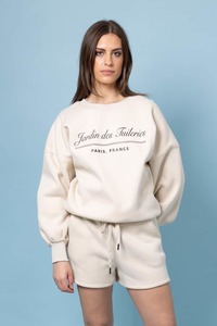 Womens Sweaters: Jardin Sweater Beige