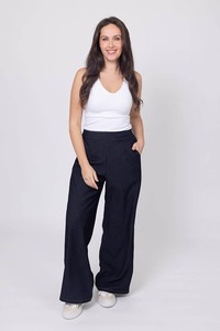 Womens Jeans: Nate Dark Denim Pant