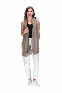 Scarfs: Lightweight Scarf Light Taupe