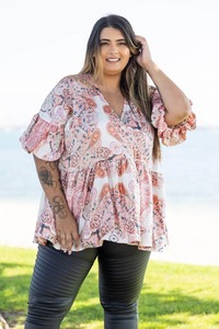 Sale Tops: Monroe Blouse Paisley