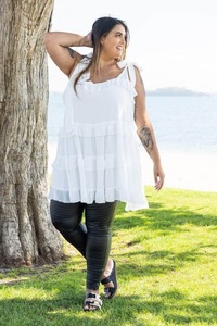Isla Oversize Tunic White