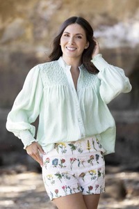 Sale Tops: Lake Shirt Mint Green