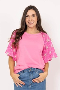 Layla T-Shirt Pink