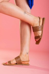 Sasha Sandal Brown