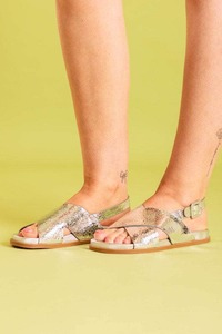 Clover Sandal Silver