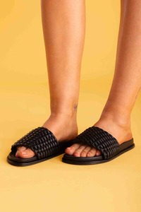 Slides: Kate Sandal Black