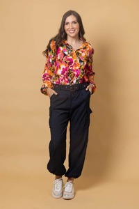 Sale Bottoms: Bronte Cargo Pant Navy