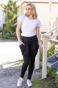 Pretty Basics Pants: Maxwell Pant Black