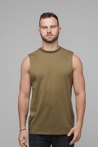 Benji Singlet Khaki