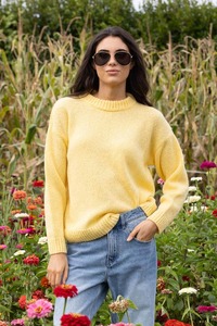 Paloma Butter Yellow Knit Jersey