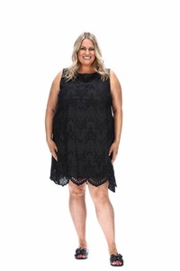 Thea Shift Dress Black