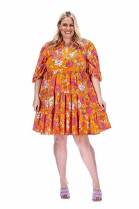 Capri Mini Dress Orange