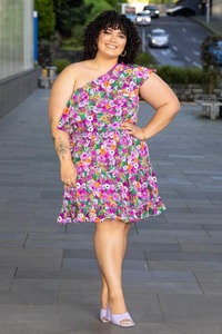 Stella Royal Plus Size Clothing: Sabrina Dress