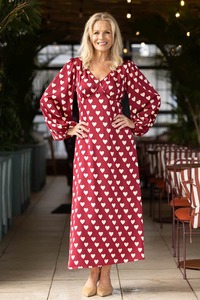 Dresses: Cam Dress Red Heart