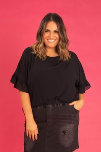 Womens Tops: Jilly Top Black