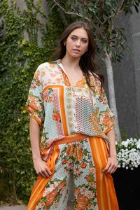 Emilia Shirt Retro Orange