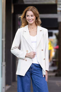 Asta Blazer Bone