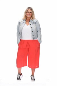 Womens Pants: Carter Culottes Coral