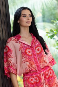 Ellie Shirt Peach Pink