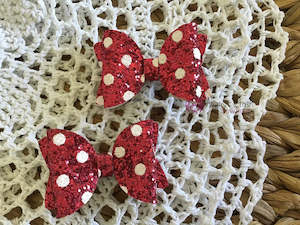 Pigtail Sets: Polka Piggy Set