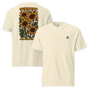 Retro Sunflower Comfort Colors T-shirt