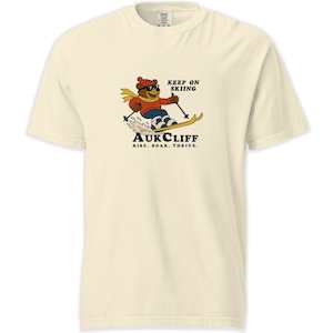 Wild Wit: AukCliff Keep On Skiing Comfort Colors T-shirt
