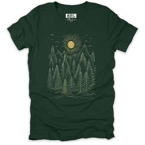 Mountain Mindfulness: Sunlit Summit T-shirt