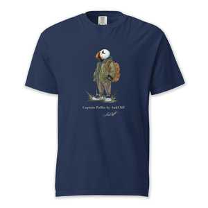 Explore The Great Outdoors With T Shirts: Captain Puffin™ “Urban Hiker” Comfort Colors T-Shirt