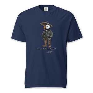 Explore The Great Outdoors With T Shirts: Captain Puffin™ “Waxed Trail Rover” Comfort Colors T-Shirt