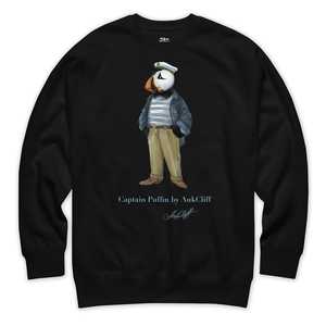 Best Seller Sweatshirts: Captain Puffin™ “The Yacht Captain” Sweatshirt