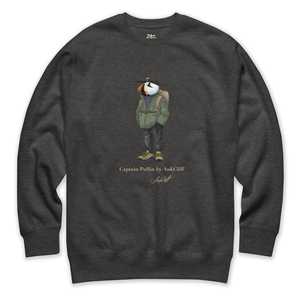 Best Seller Sweatshirts: Captain Puffin “Japanese Trail Walker” Sweatshirt