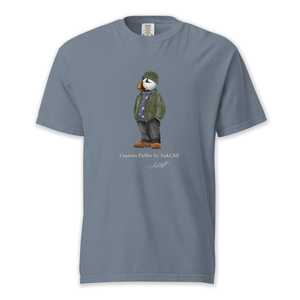 Captain Puffin%E2%84%A2 By Aukcliff: Captain Puffin “American Trailkeeper” Comfort Colors T-Shirt