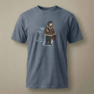 Captain Puffin Arctic Bush Pilot T-shirt