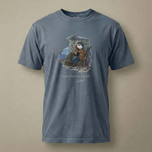 Explore The Great Outdoors With T Shirts: Captain Puffin Alpine Bothy T-Shirt
