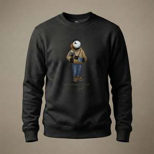Sweatshirts: Captain Puffin Content Creator Sweatshirt