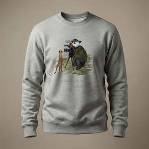 Captain Puffin Wildlife Videographer Sweatshirt