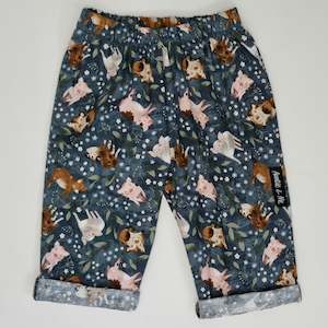 Ivy Ruffle Dress: Trousers - Pigs