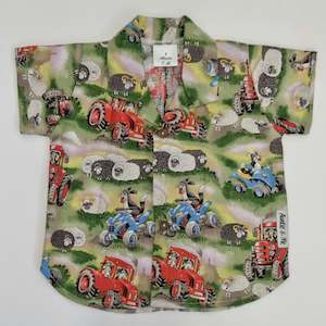 Short Sleeve Shirt - Farm Fun