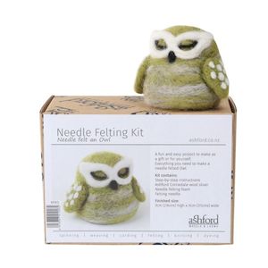 craft kit: Needle Felting Kit Owl