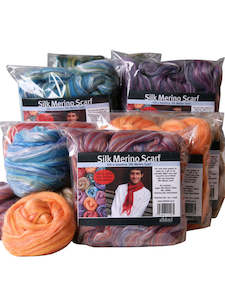 Kits: Silk Merino Scarf Kit