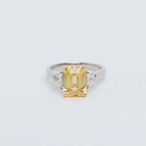 Yellow Sapphire Ring