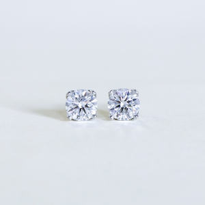 Fleur Diamond Stud Earrings