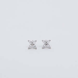 Small Flora Stud Earrings