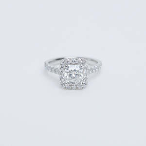 Cushion Halo Ring