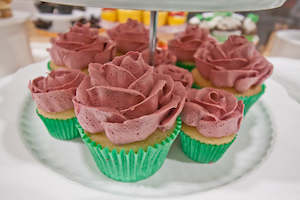 Baked: Blackberry, Boysenberry, Blueberry, or Blackcurrant Rose