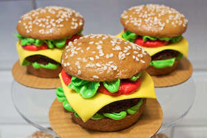 Baked: Burger Cupcakes