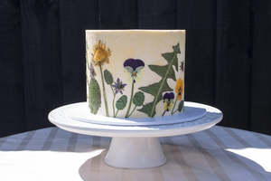 Single Tier Buttercream Cake - Medium