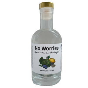 Products: No Worries - How we make a low alcohol Gin & Tonic - Aurora Distillery New Zealand
