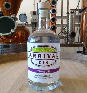 Products: Petone Dry Gin - Double Distilled - Aurora Distillery New Zealand